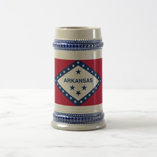 Tasse mit der Flagge von Arkansas Staat - USA (Mittel)
