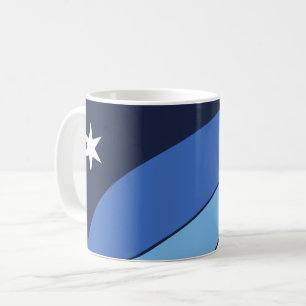 Tasse mit der Flagge von Kolumbien, South Carolina