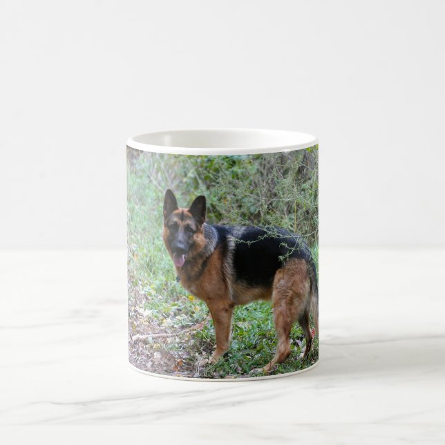 Tasse mit deutschem Schäferhund (Mittel)
