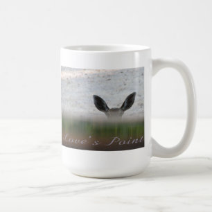 Tasse mit die Augen-der Liebe des Rotwilds der