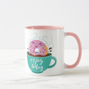 Tasse mit Donut