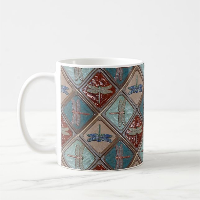 Tasse mit Dragonfly Design (Links)