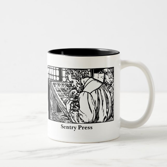 Tasse mit Druckmaschine - Personalisieren Sie es! (Rechts)