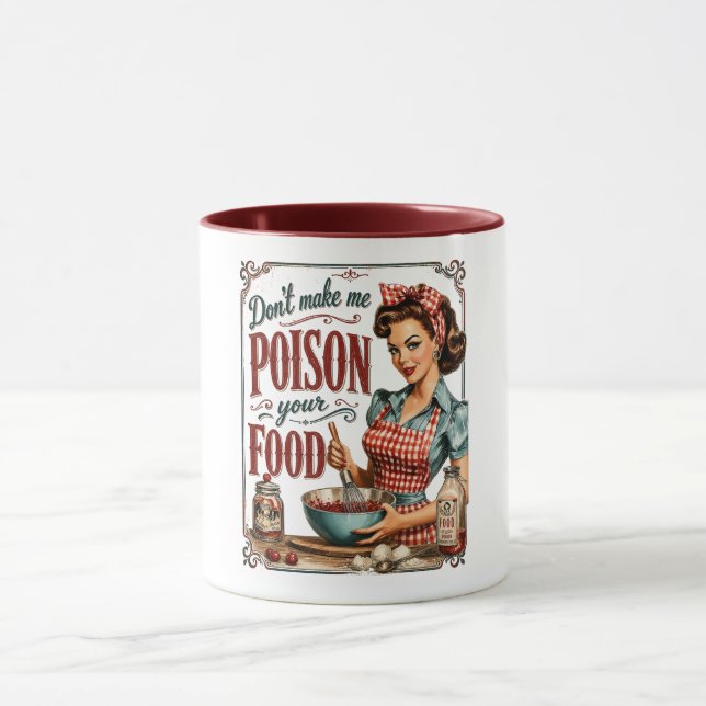 Tasse mit dunklem Humor (Zentrum)