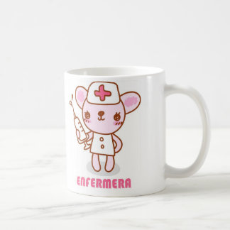 Tasse mit einer Zeichnung einer ratoncita