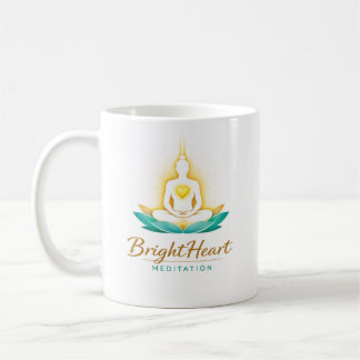 Tasse mit Female Brightheart Meditation Logo