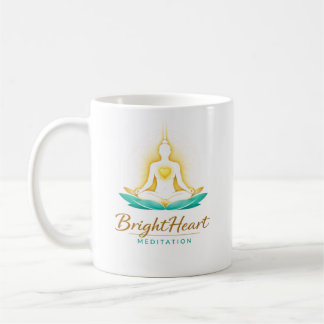 Tasse mit Female Brightheart Meditation Logo