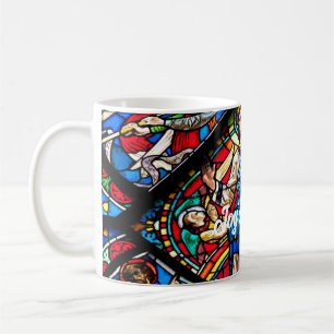 Tasse mit festgehaltenem Glass-Effekt-Kaffee mit b