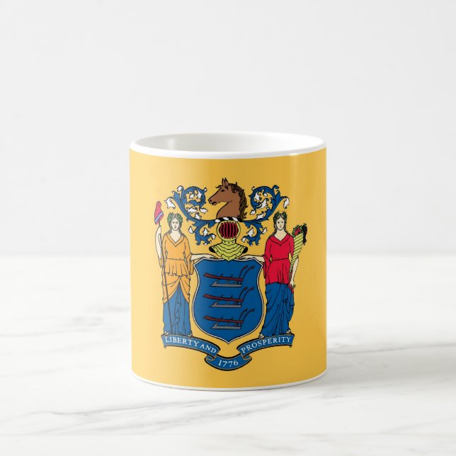 Tasse mit Flag New Jersey Staat - USA (Mittel)
