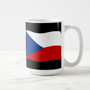 Tasse mit Flagge der Tschechischen Republik