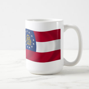 Tasse mit Flagge von Georgia