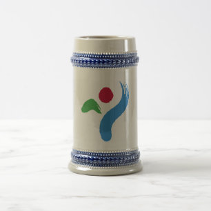 Tasse mit Flagge von Seoul, Südkorea