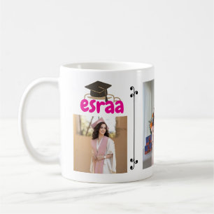 Tasse mit Graduate's Name and Foto Personalisier