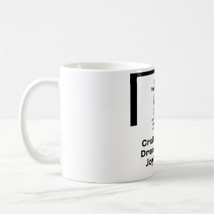 Tasse mit Hundeausdruck