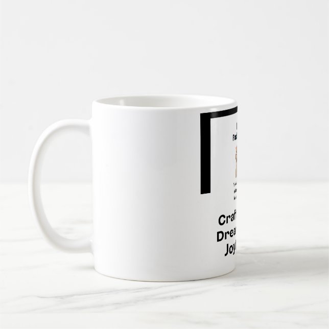 Tasse mit Hundeausdruck (Links)