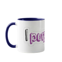 Tasse mit "I lila you" Weihnachten
