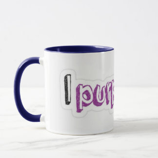 Tasse mit "I lila you" Weihnachten