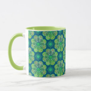Tasse mit Kacheldesign