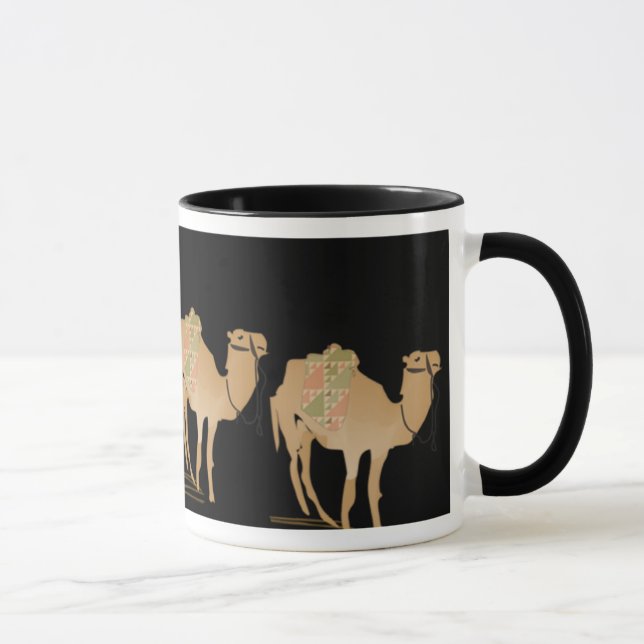 TASSE MIT KAMELEN (Rechts)