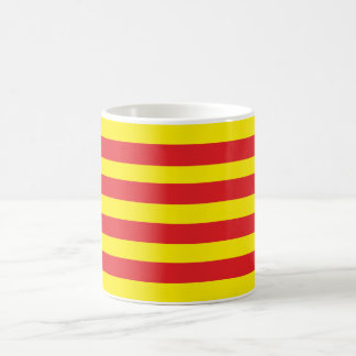 Tasse mit katalanischer Fahne „Senyera "