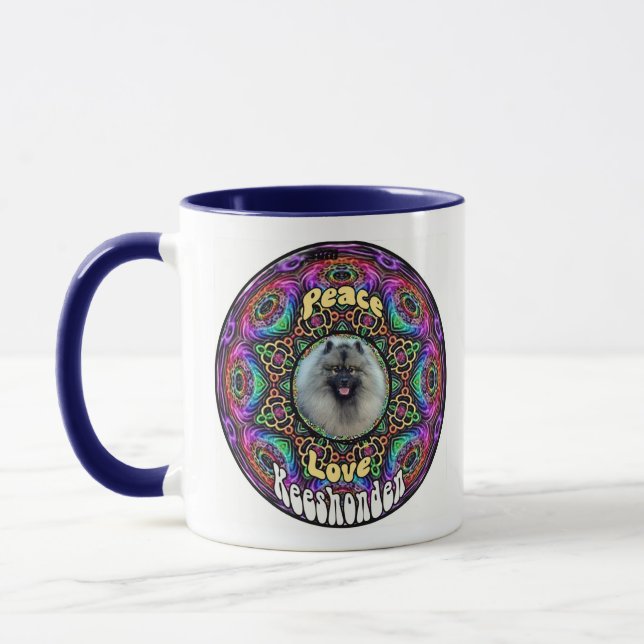 Tasse mit Kees in mandala (Links)