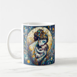 Tasse mit Kunst der Wiener Secession