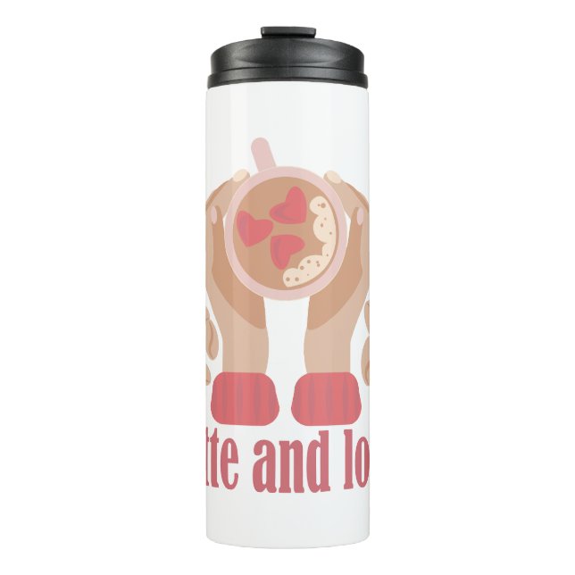 Tasse mit Liebe, Händchen und Kaffee - Angebot (Vorderseite)