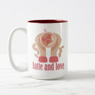 Tasse mit Liebe, Kaffee und Tee Kaffee