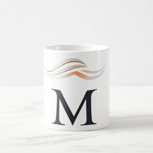 Tasse mit Logobuchstabe "M" (Mittel)