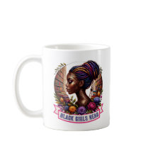 Tasse mit Logos für Schwarze Mädchen | Buchen Sie