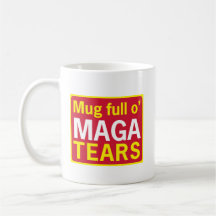 Tasse mit MAGA-Tränen