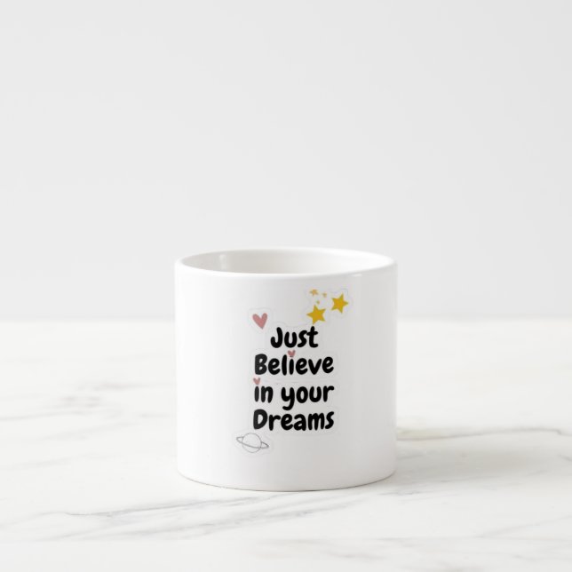Tasse mit Motivierend Satz (Vorderseite)