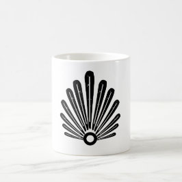 Tasse mit Muschel Design
