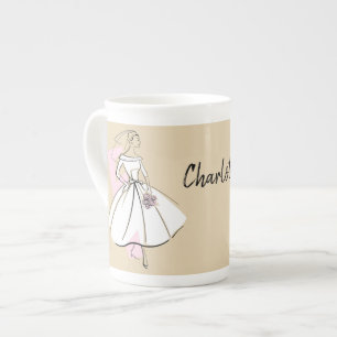 Tasse mit neutralem Namen der Mode Bride Knochen C