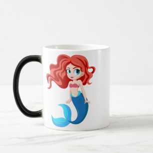 Tasse mit niedlicher Meerjungfrau, Schale für