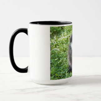 Tasse mit originalem Foto eines Spitzes