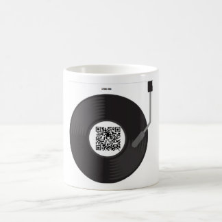 Tasse mit personlisierten Song per QR-Code