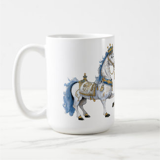 Tasse mit Pferd und schließlich fand mein Prinz