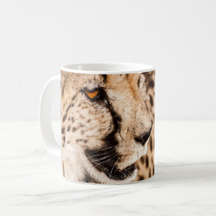 Tasse mit Portrait von Cheetah