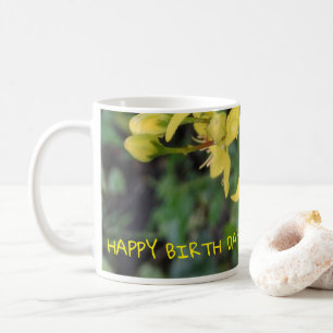Tasse mit schönen Blume