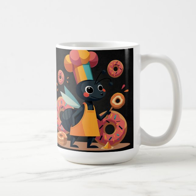 Tasse mit schönen Keksen (Rechts)