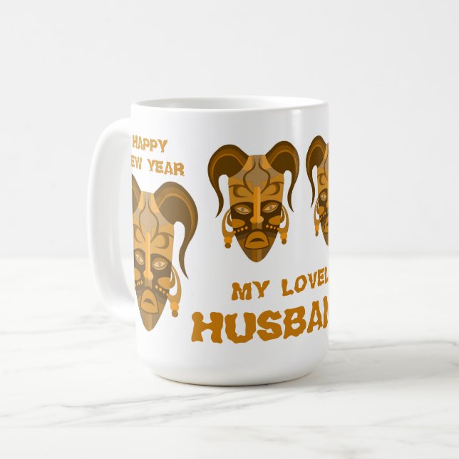 TASSE MIT STARKEN MASCHINEN (Vorderseite Links)