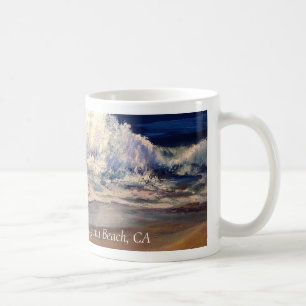 Tasse mit Strandbild