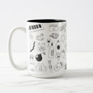 Tasse mit süßem Bild