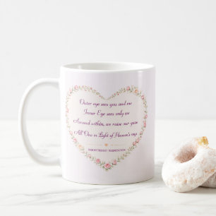 Tasse mit Vers