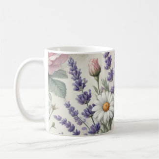 Tasse mit Watercolor Floral Pattern 2/6