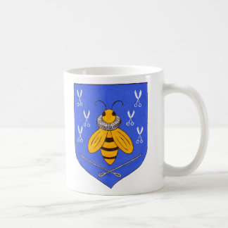 Tasse mit zwei EC-Bienen