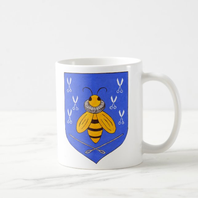 Tasse mit zwei EC-Bienen (Rechts)
