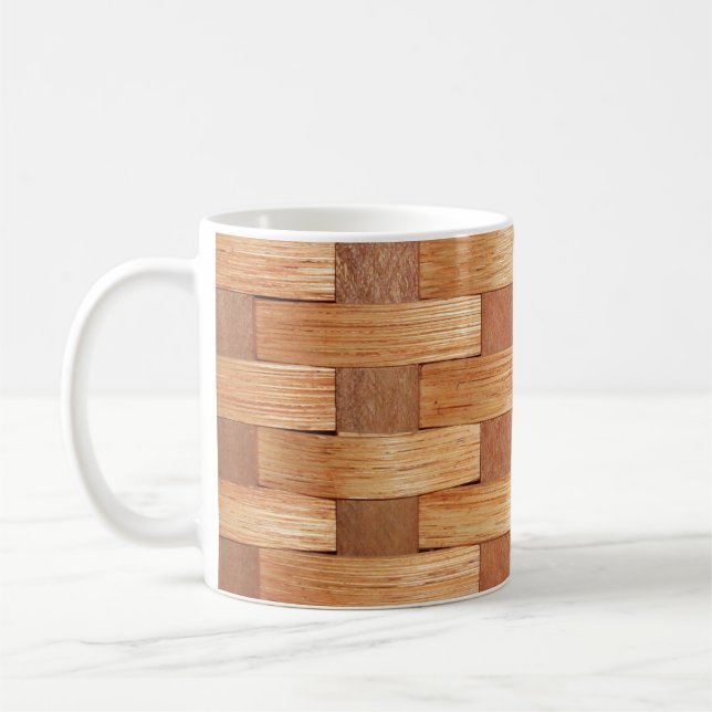 Tasse mit zwei Tonen Kaffee (Links)