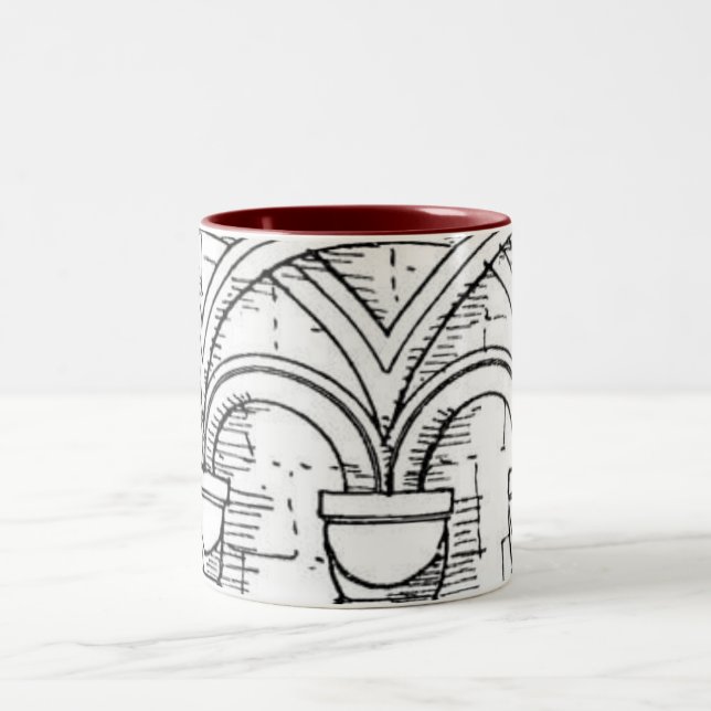 Tasse mittelalterliche Architektur (Mittel)